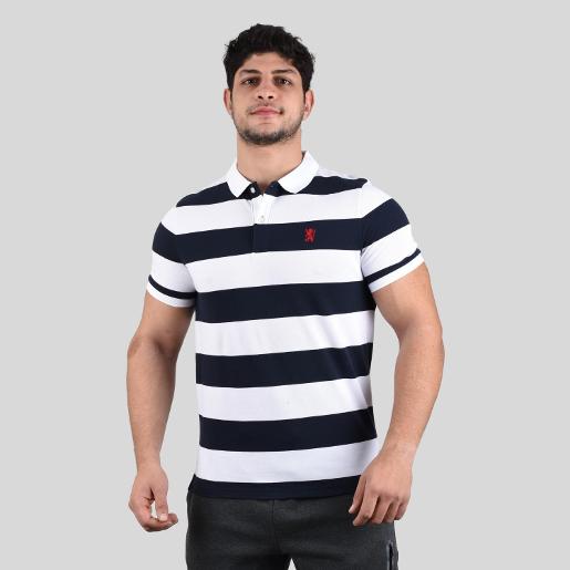 Men's Stripe Polo