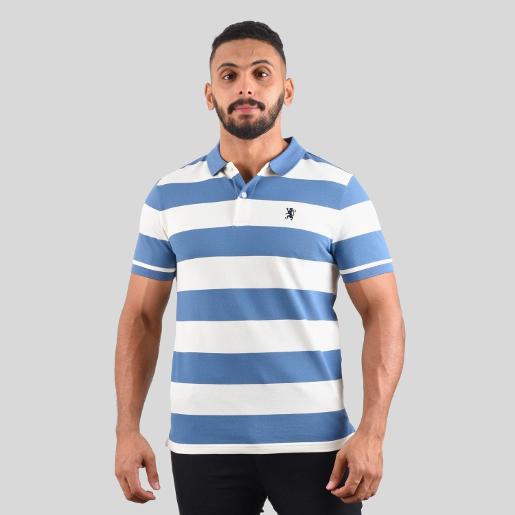 Men's Stripe Polo