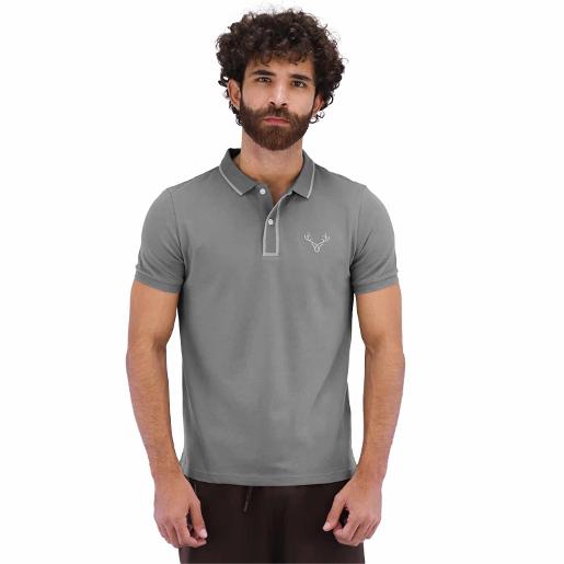 Men's Bold Badge Polo