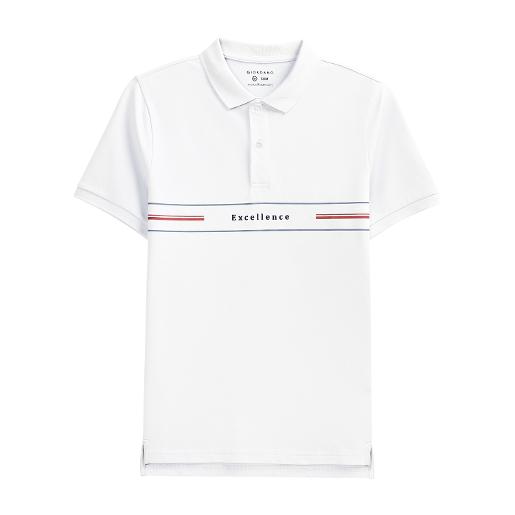 Men's Bold Badge Polo