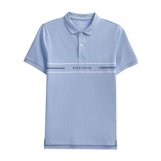 Men's Bold Badge Polo