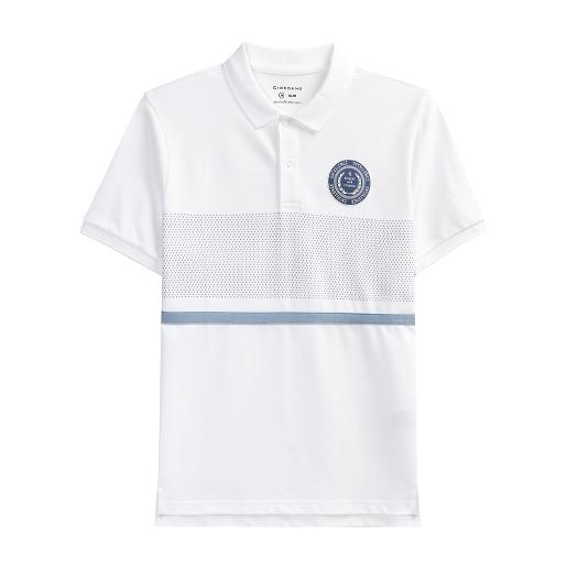 Men's Bold Badge Polo