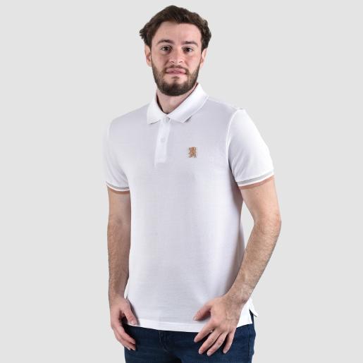 Men's  Embroidery Solid Polo