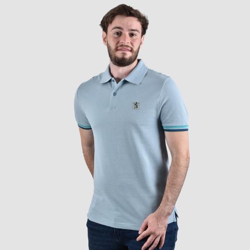 Men's  Embroidery Solid Polo