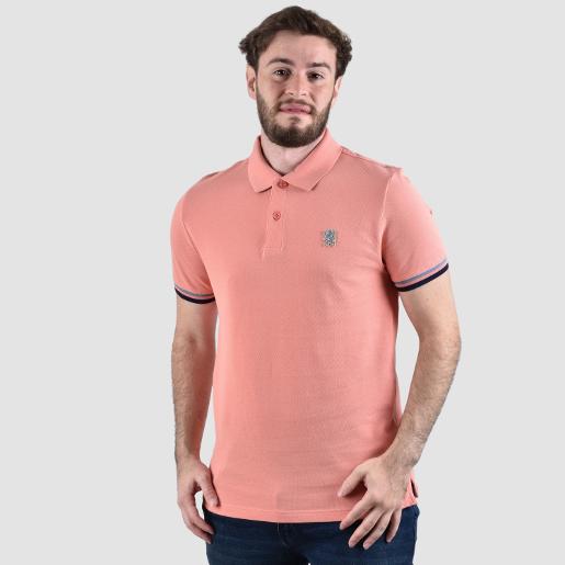 Men's  Embroidery Solid Polo