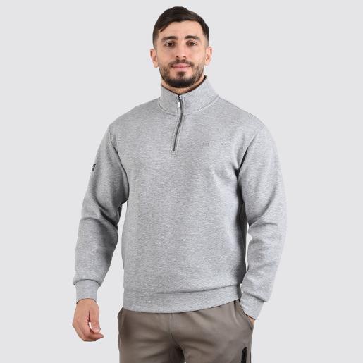 Men's Mock Neck Interlock Sweatshirt