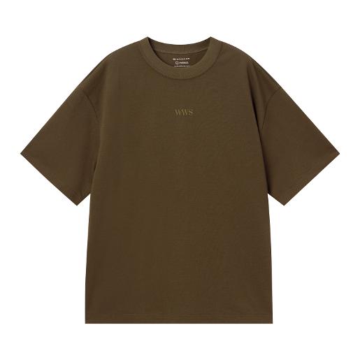 Men's Waffle Crew Neck  Oversized Tee Men's Waffle Crew Neck  Oversized Tee
