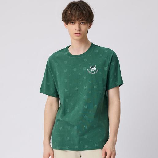 Men's Crew Neck Cotton Jersey Print Tee