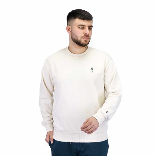 Men's Classic French Terry Crew Neck Sweat Shirt