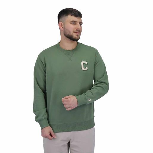 Men's Classic French Terry Crew Neck Sweat Shirt