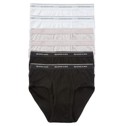 Men's Essentials Classic Fit  Briefs - 6-Pack Men's Essentials Classic Fit  Briefs - 6-Pack