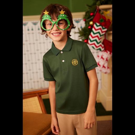 Junior Liquid Touch Badge Polo Junior Liquid Touch Badge Polo