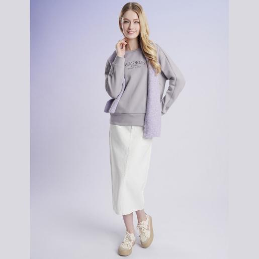 Women's Crew Neck Interlock SweatShirt