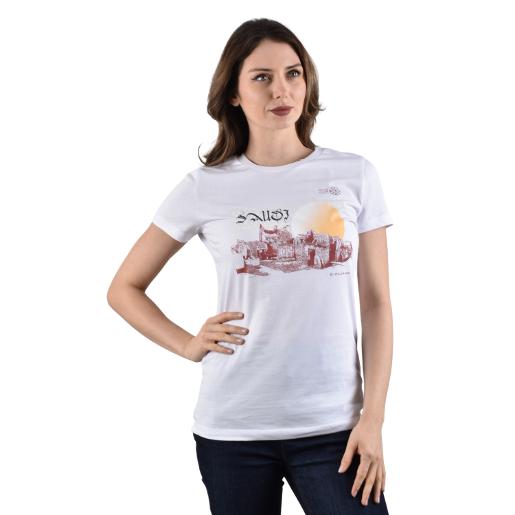 Women's Saudi Founding Day Print Tee