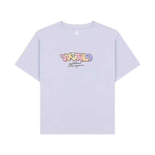 Women Crew Neck  Print Tee